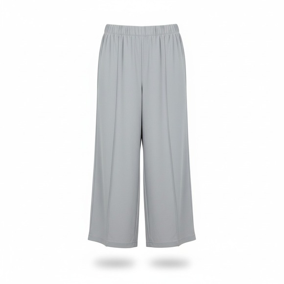 Chico's Pants - Chico's Weekend SZ 1/M/8 Pull On Light Sage Relax Fit Casual Stretch Crop Pants